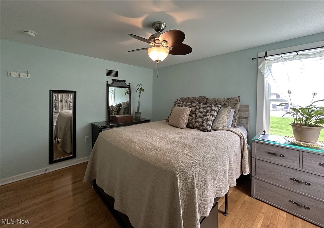 111 Fairview Road Chagrin Falls, OH 44022 - Photo 11 of 31 Main Bedroom with hardwood floors.