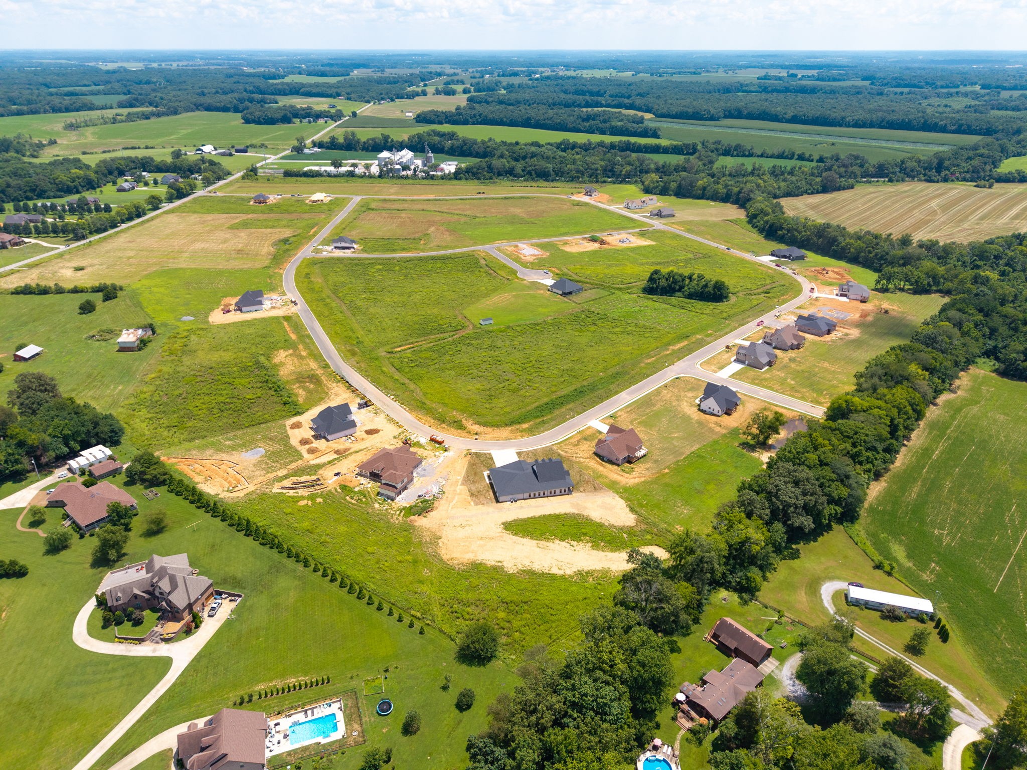 2108 Chivalry Way Clarksville, TN 37040 - Photo 11 of 49 a view of a swimming pool with a garden