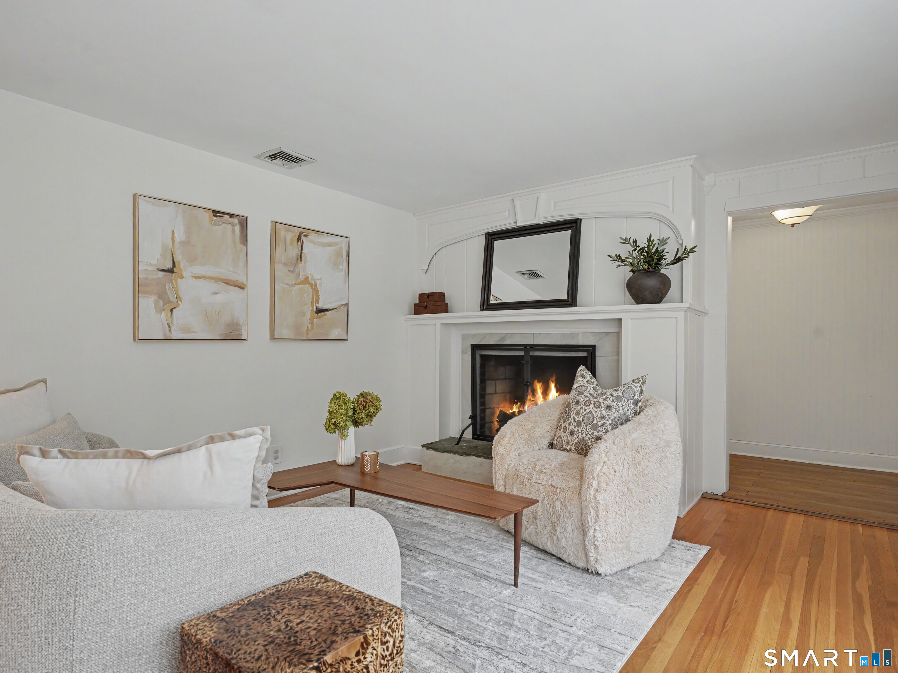 121 Parry Road Stamford, CT 06907 - Photo 7 of 40 Wood burning fireplace
