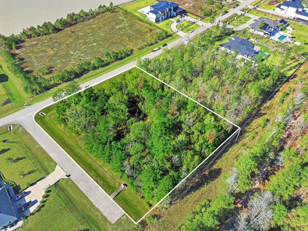 27560 South Lazy Meadow Way Spring, TX 77386 - Photo 14 of 42 a view of a green filed with lush green forest