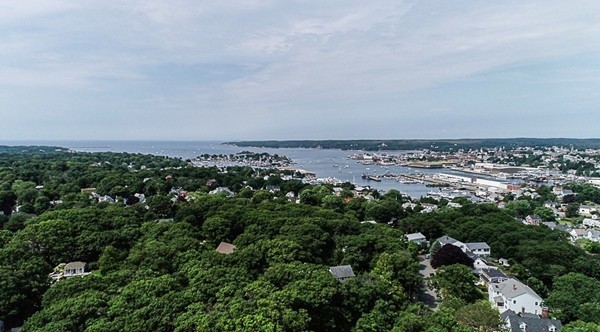 31 Decatur Street Gloucester, MA 01930 - Photo 2 of 17 an aerial view of a city with lots of residential buildings