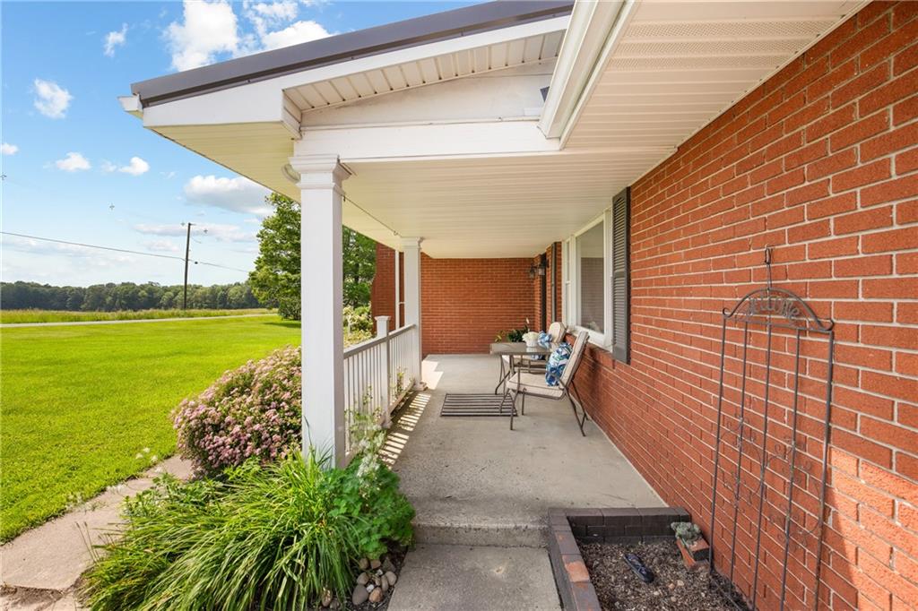 258 Samuels Road Somerset, PA 15501 - Photo 5 of 46 Pretty front porch overlooking plowed fields
