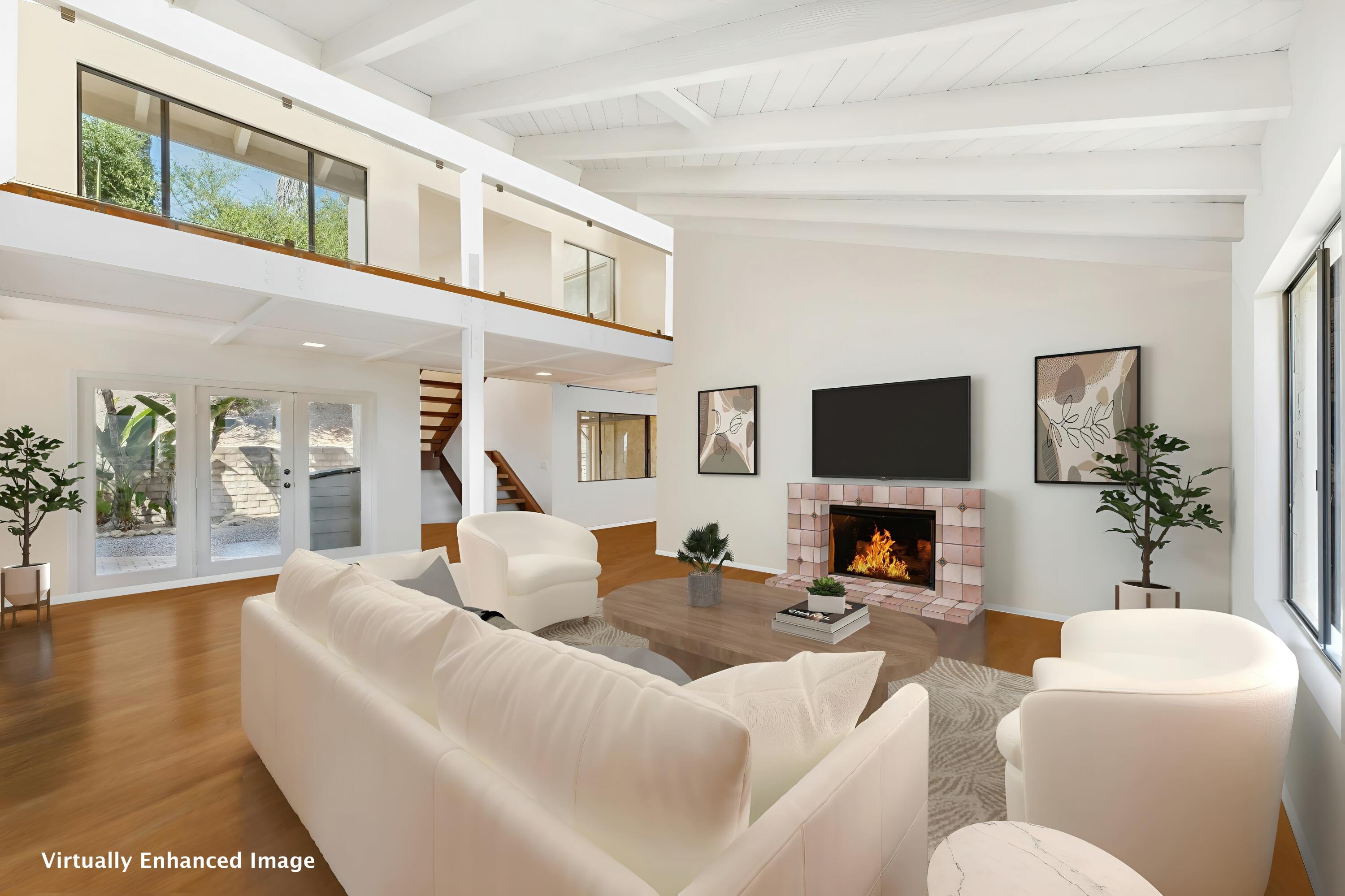 1119 North Signal Street Ojai, CA 93023 - Photo 22 of 83 Lower living room VR