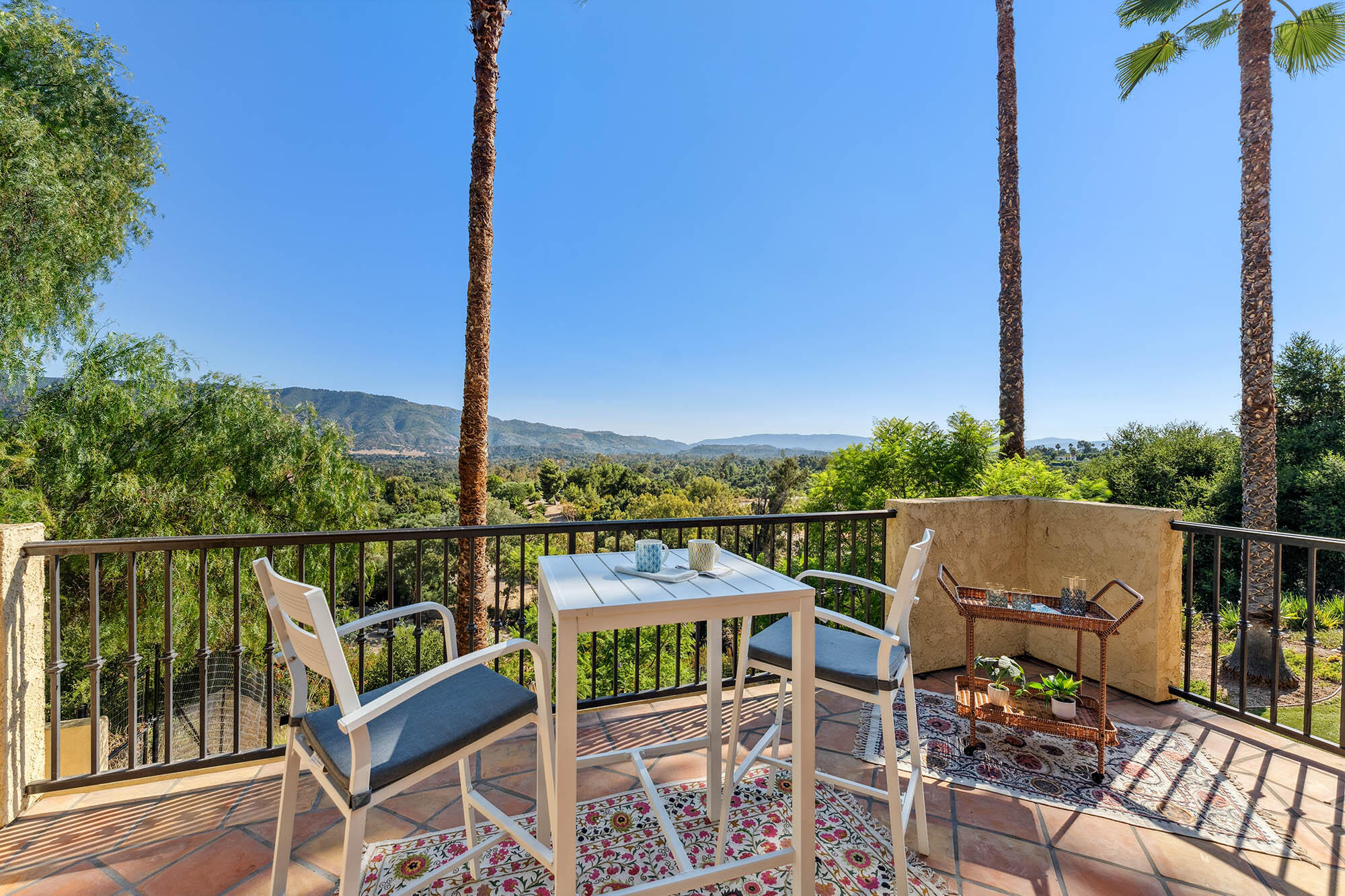 1119 North Signal Street Ojai, CA 93023 - Photo 3 of 83 South balcony views - 1119 N Signal St