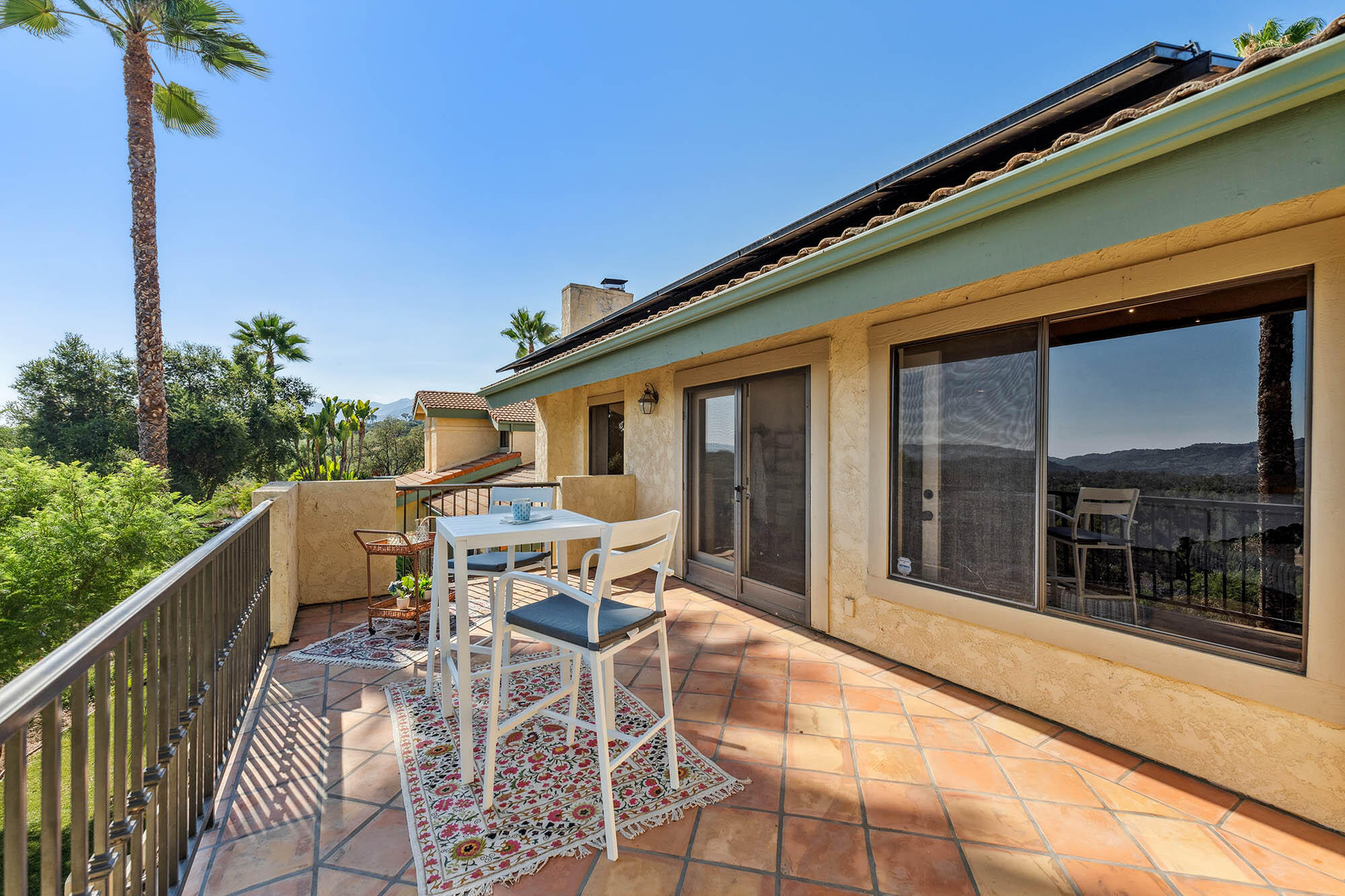 1119 North Signal Street Ojai, CA 93023 - Photo 38 of 83 Upper living area balcony