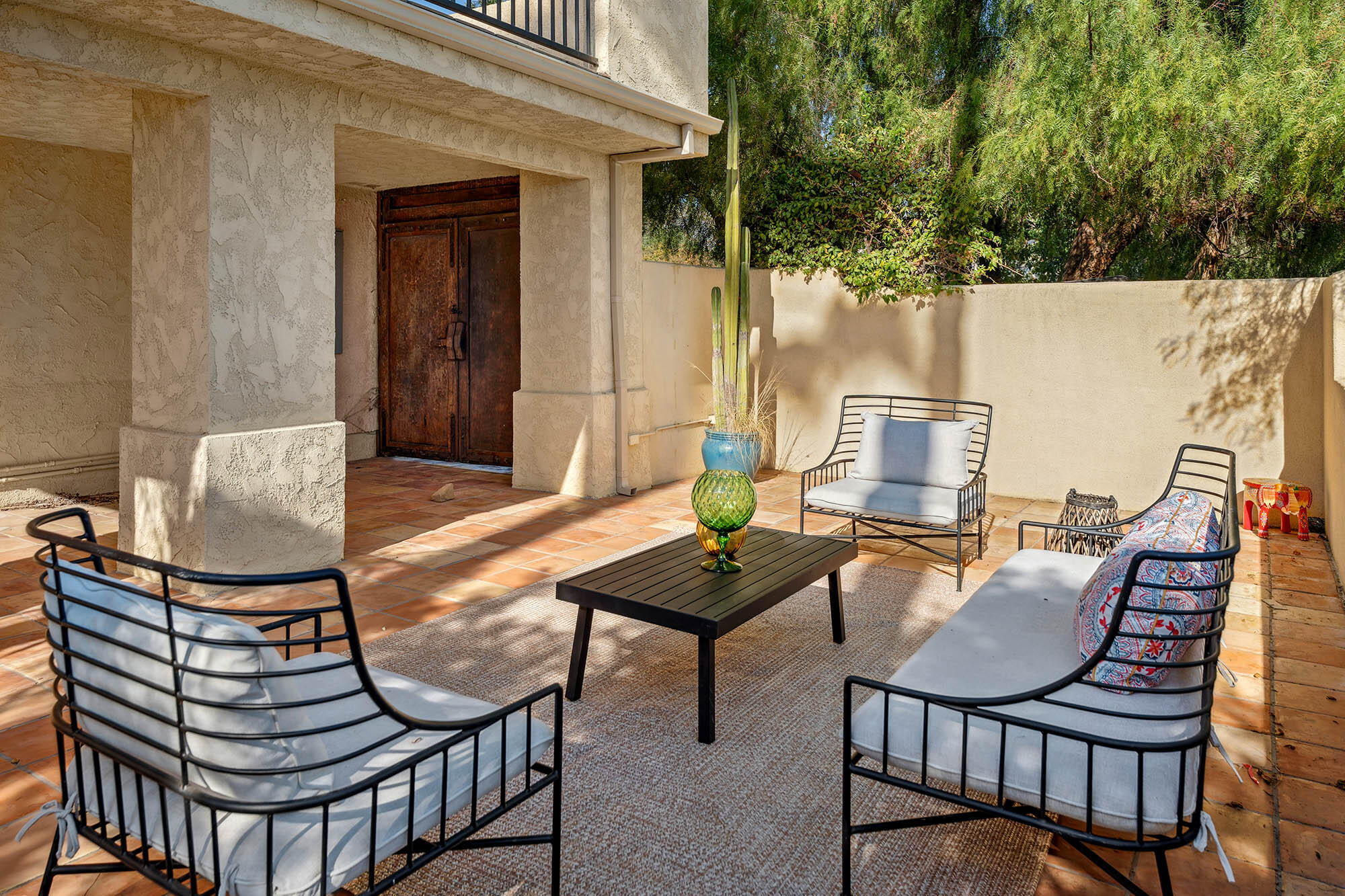 1119 North Signal Street Ojai, CA 93023 - Photo 60 of 83 South patio setting - 1119 N Signal St