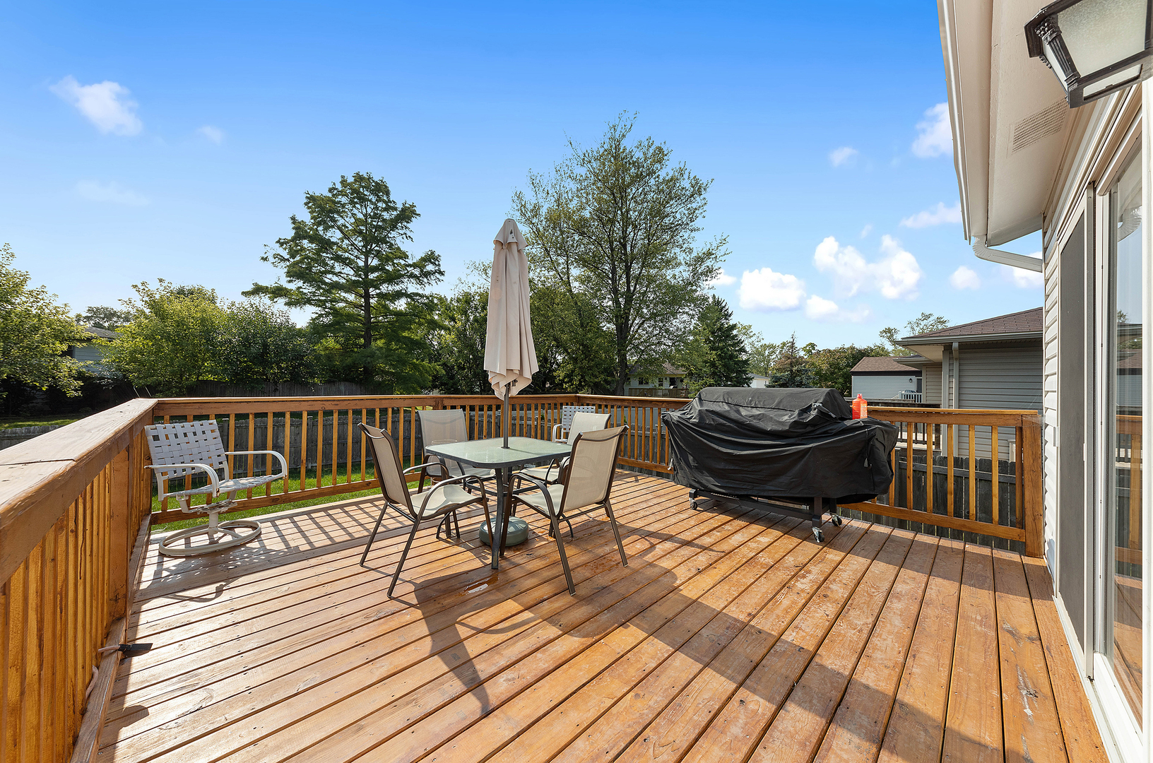 349 North Pinecrest Road Bolingbrook, IL 60440 - Photo 14 of 25 a view of a chairs on deck and patio