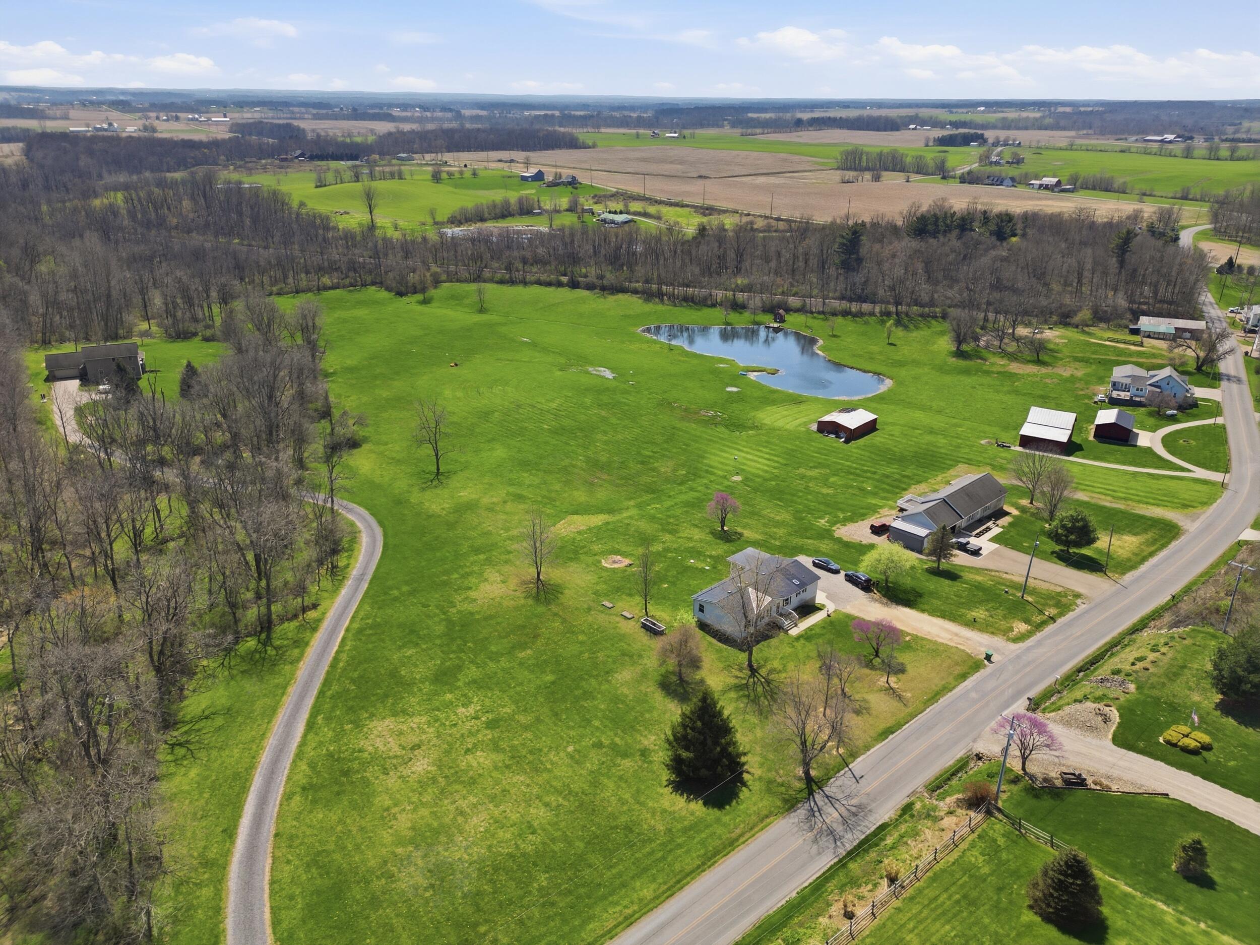 16260 Sycamore Road Mount Vernon, OH 43050 - Photo 38 of 47 Aerial View