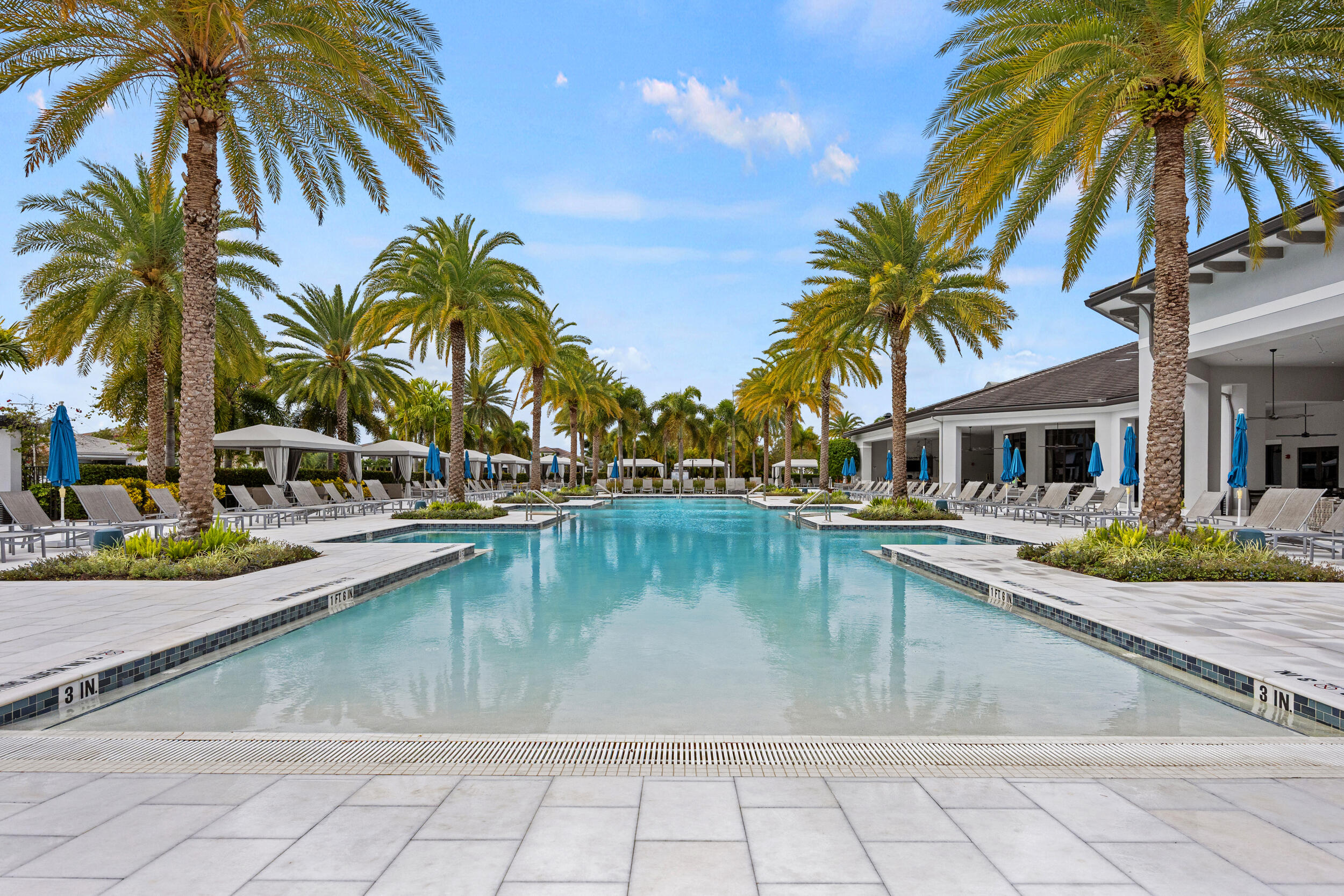 9168 Benedetta Place Boca Raton, FL 33496 - Photo 35 of 51 a view of swimming pool with outdoor seating and house in the background
