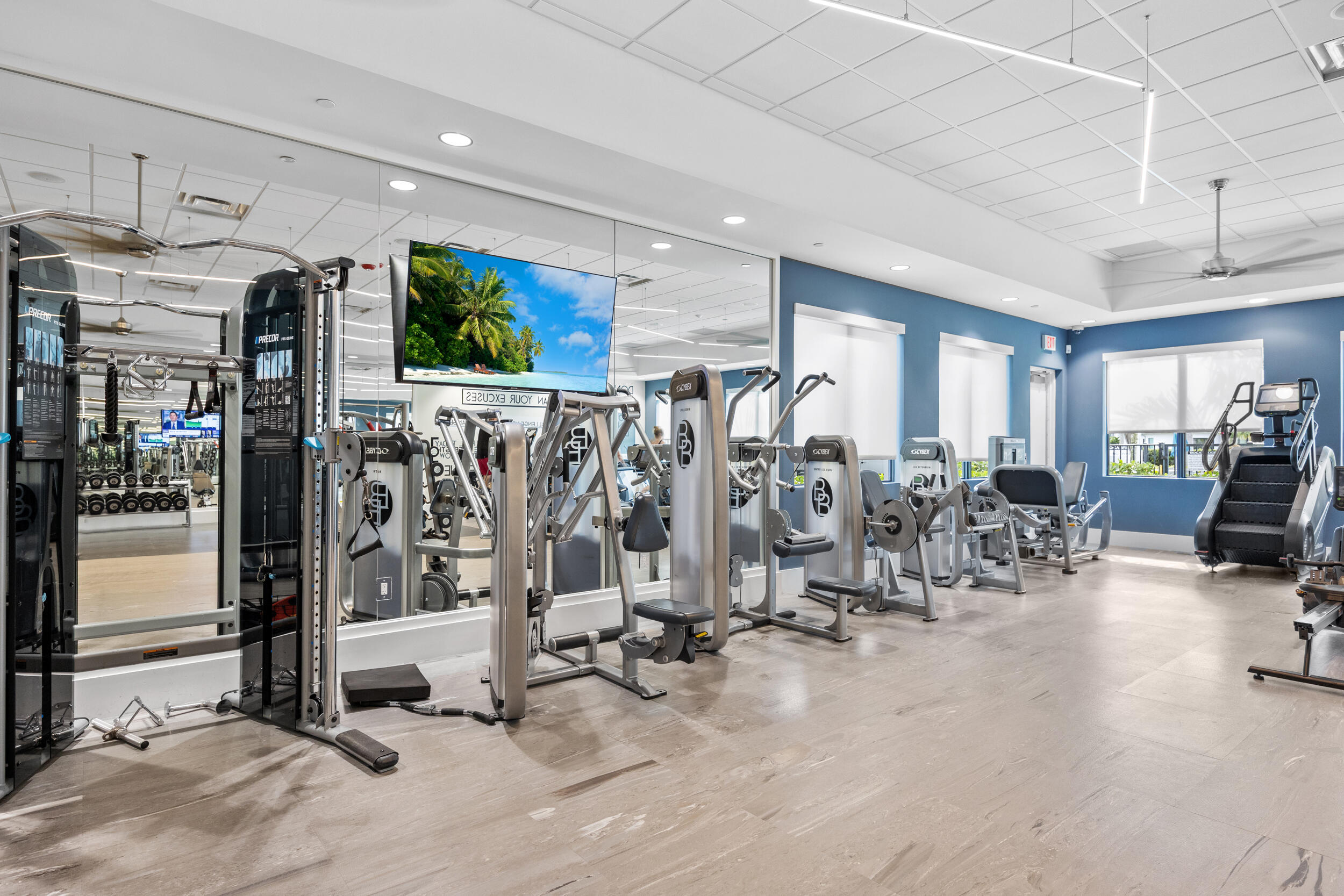 9168 Benedetta Place Boca Raton, FL 33496 - Photo 38 of 51 a view of a room with gym equipment