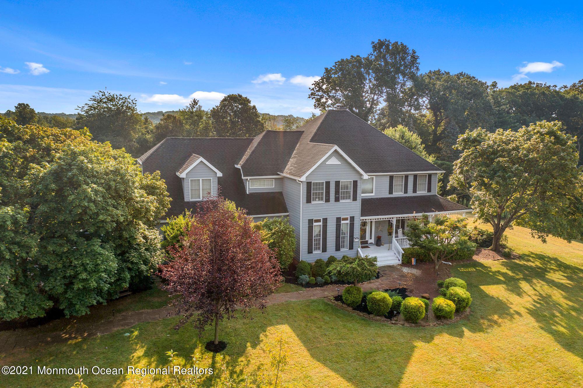 20 Highland Ridge Road Manalapan, NJ 07726 - Photo 12 of 35 Front Ariel