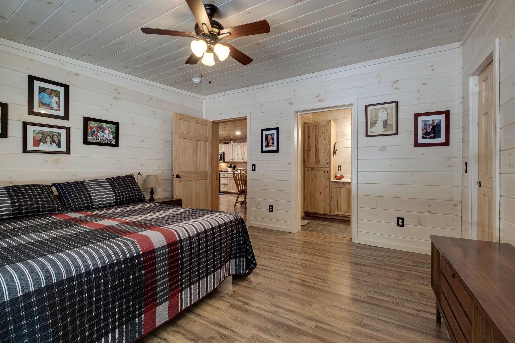2614 Distillery Road Greenbrier, TN 37073 - Photo 16 of 34 a bedroom with a bed and a walk in closet