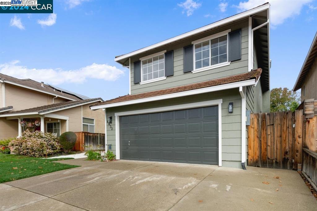 4433 Whitehoof Way Antioch, CA 94531 - Photo 2 of 31 a front view of a house with a garage