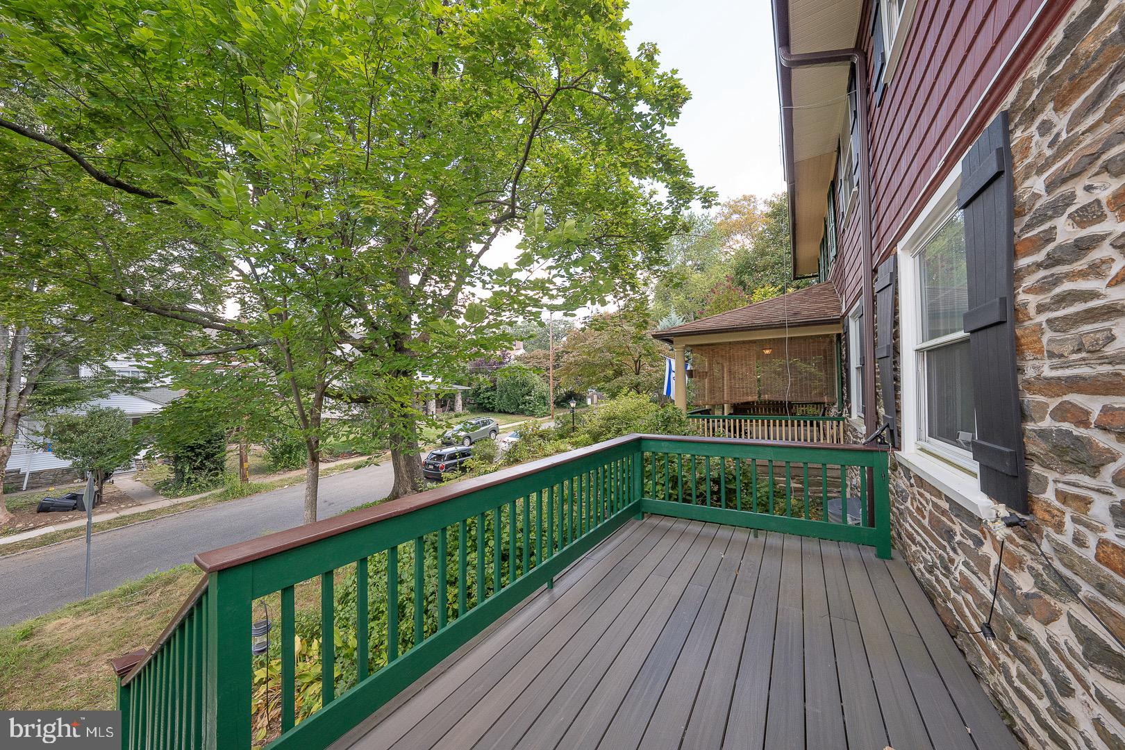110 Llanfair Road Bala Cynwyd, PA 19004 - Photo 3 of 30 front deck