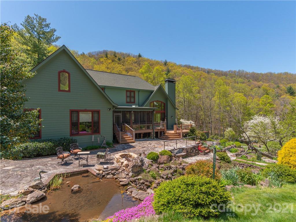 122 Jump Cove Road Weaverville, NC 28787 - Photo 32 of 48 a view of swimming pool with a patio