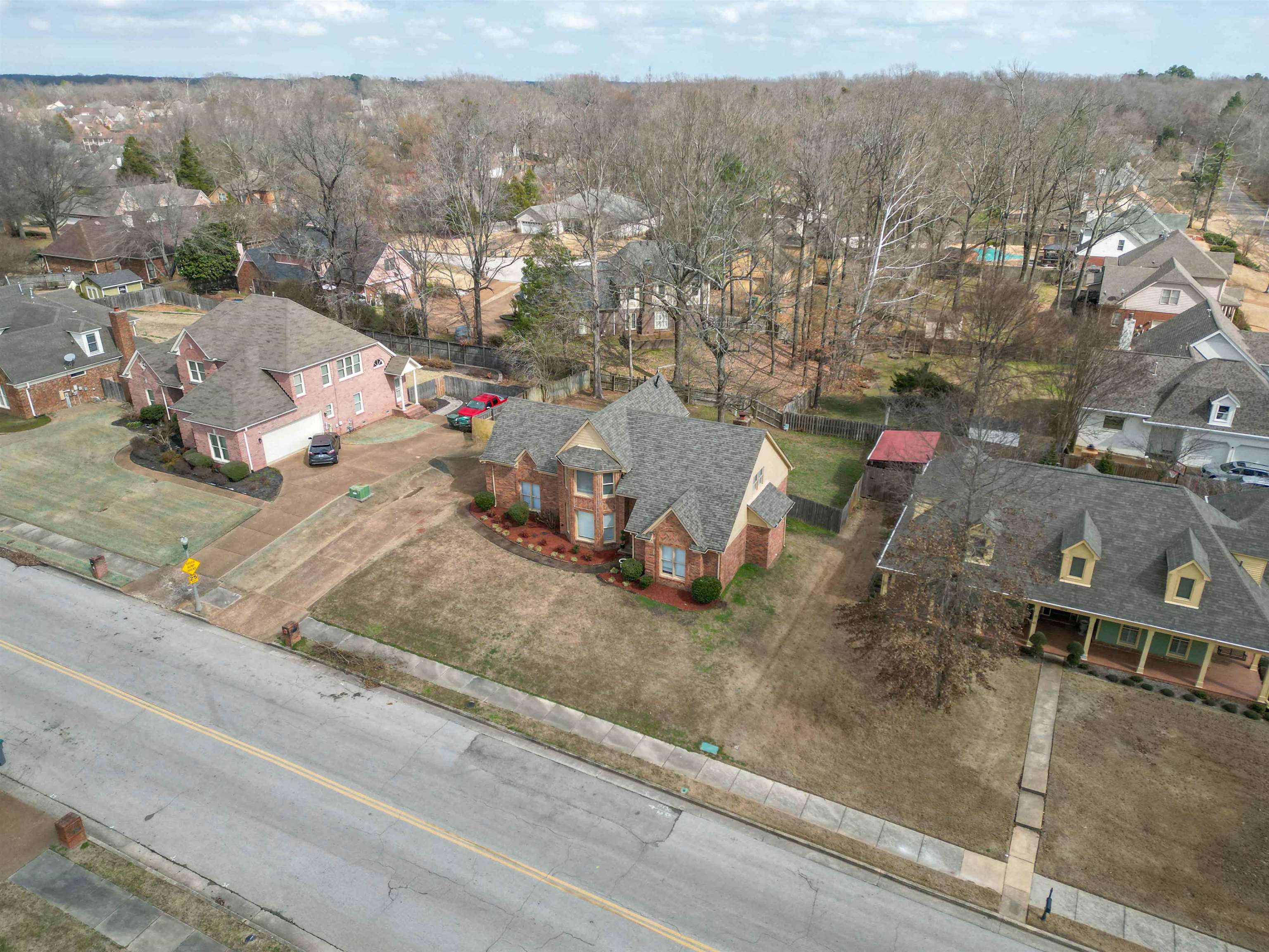 2630 Davies Plantation Road Memphis, TN 38016 - Photo 5 of 37 Aerial view of residential area