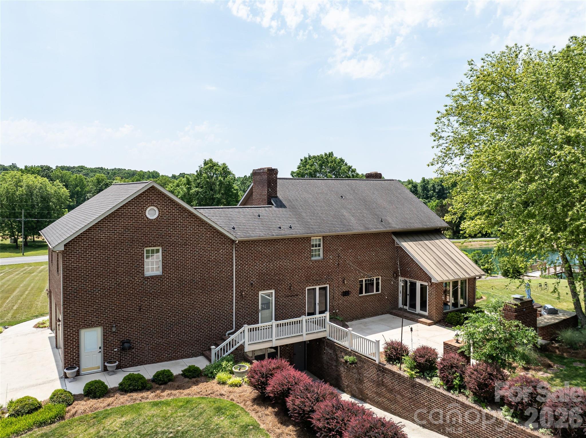 40659 Ridenhour Road Richfield, NC 28137 - Photo 4 of 25 an aerial view of a house with a yard