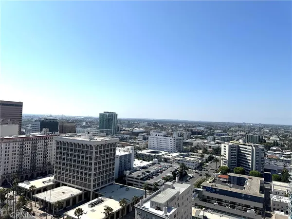 an aerial view of city