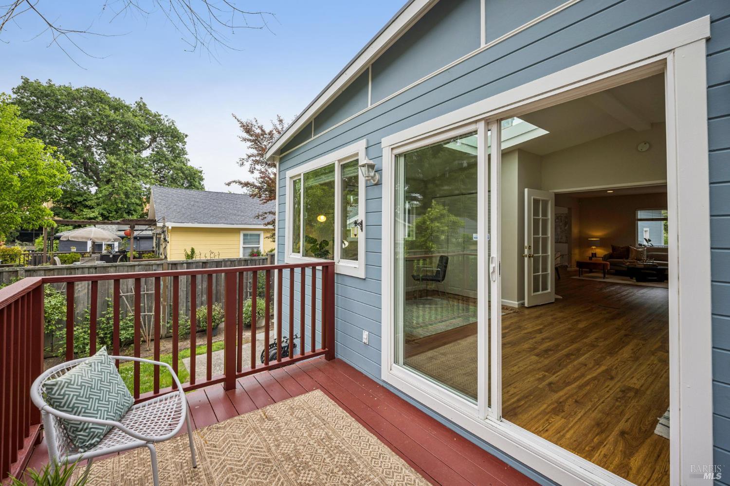 35 San Pablo Avenue San Rafael, CA 94903 - Photo 23 of 43 a view of a balcony with dining area