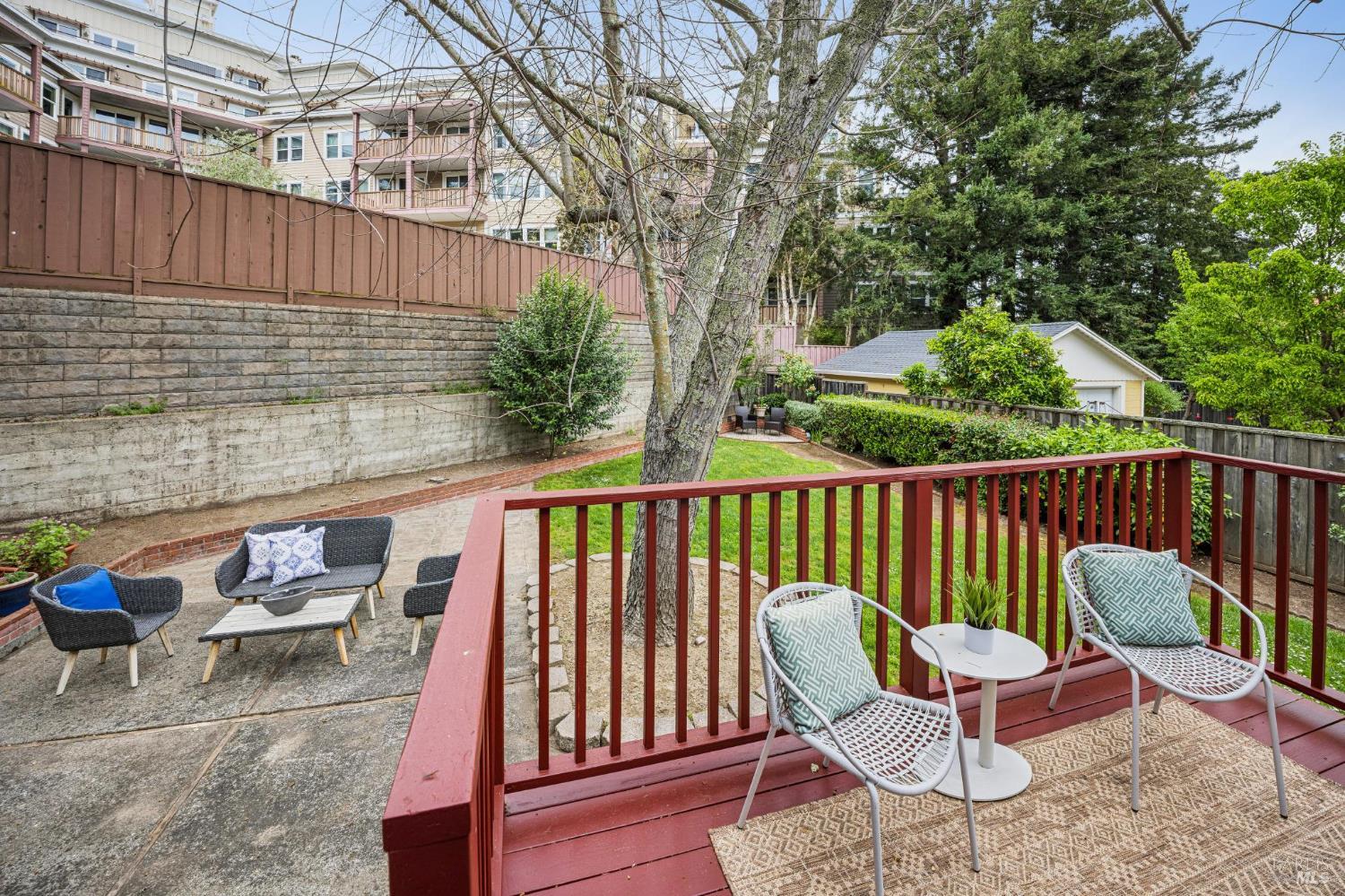 35 San Pablo Avenue San Rafael, CA 94903 - Photo 24 of 43 a view of a two chairs in the deck