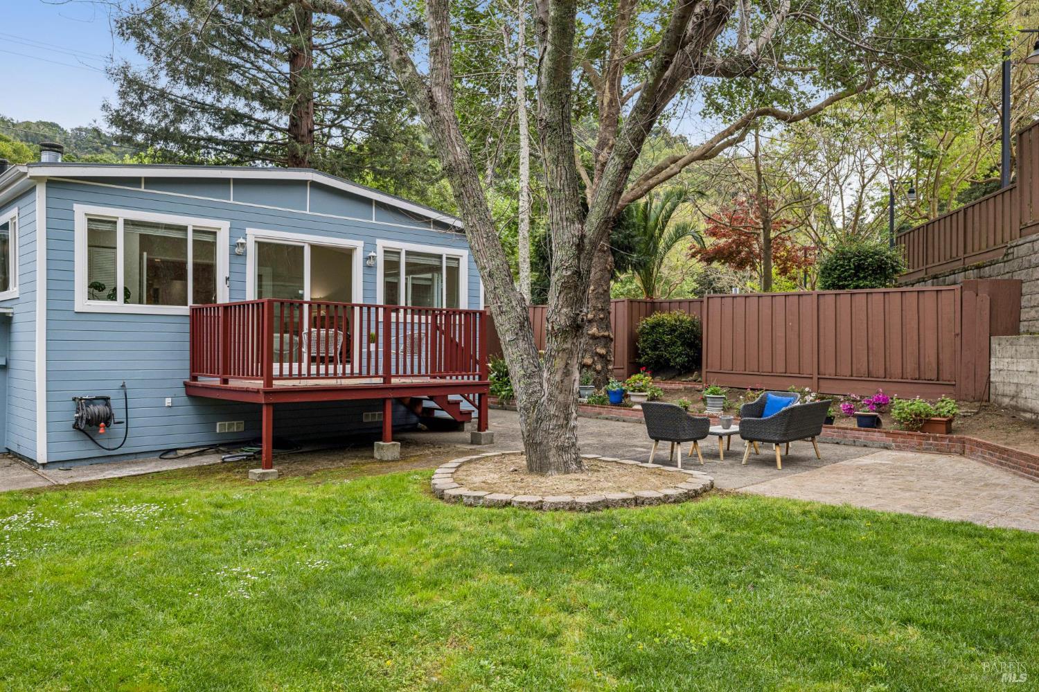35 San Pablo Avenue San Rafael, CA 94903 - Photo 41 of 43 a view of a house with backyard and sitting area