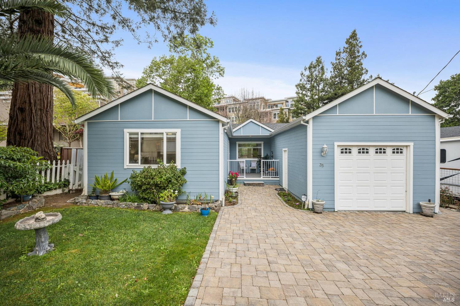 35 San Pablo Avenue San Rafael, CA 94903 - Photo 42 of 43 a front view of a house with a yard
