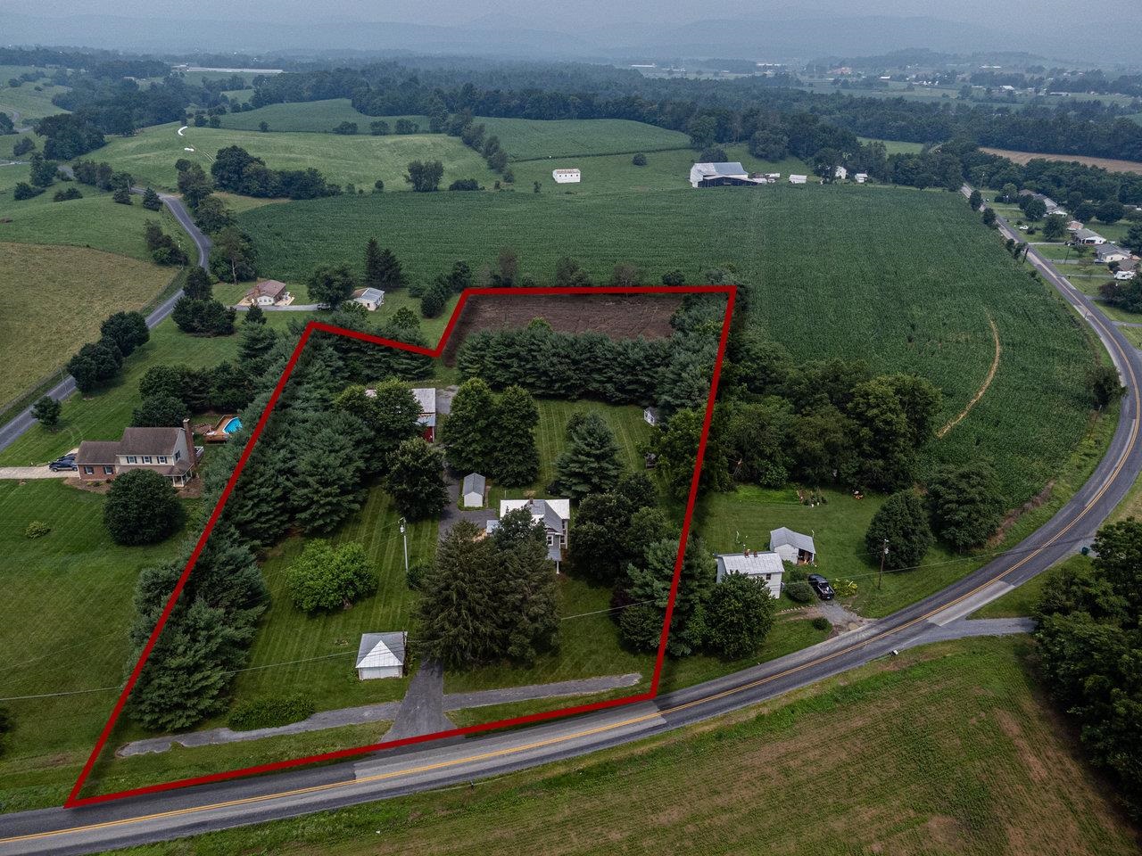7231 Spring Creek Road Bridgewater, VA 22812 - Photo 60 of 74 an aerial view of a city