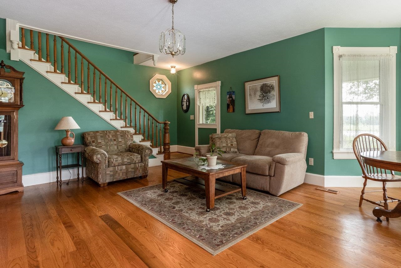 7231 Spring Creek Road Bridgewater, VA 22812 - Photo 6 of 74 a living room with furniture and a wooden floor