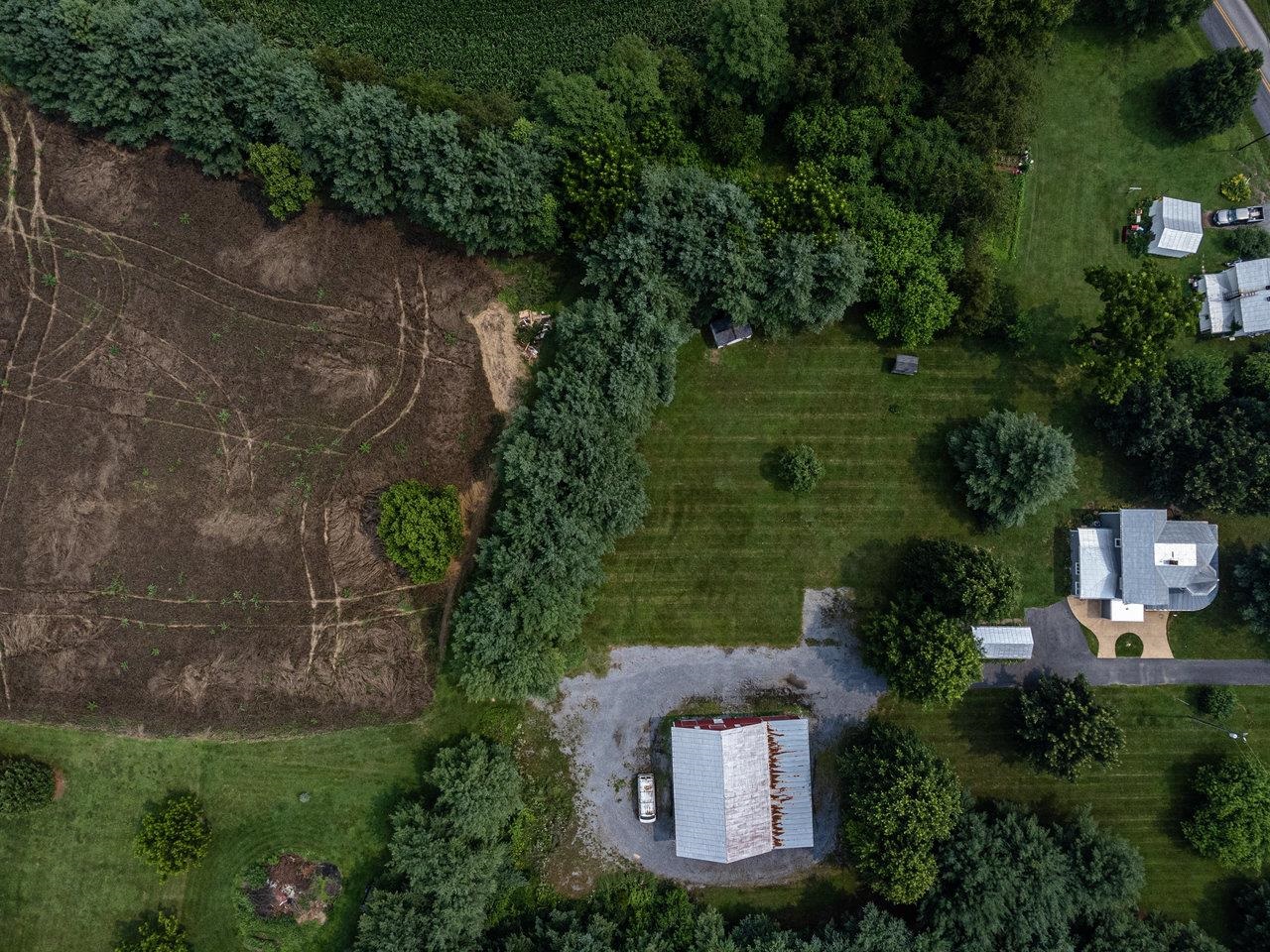 7231 Spring Creek Road Bridgewater, VA 22812 - Photo 67 of 74 an aerial view of a house with a yard