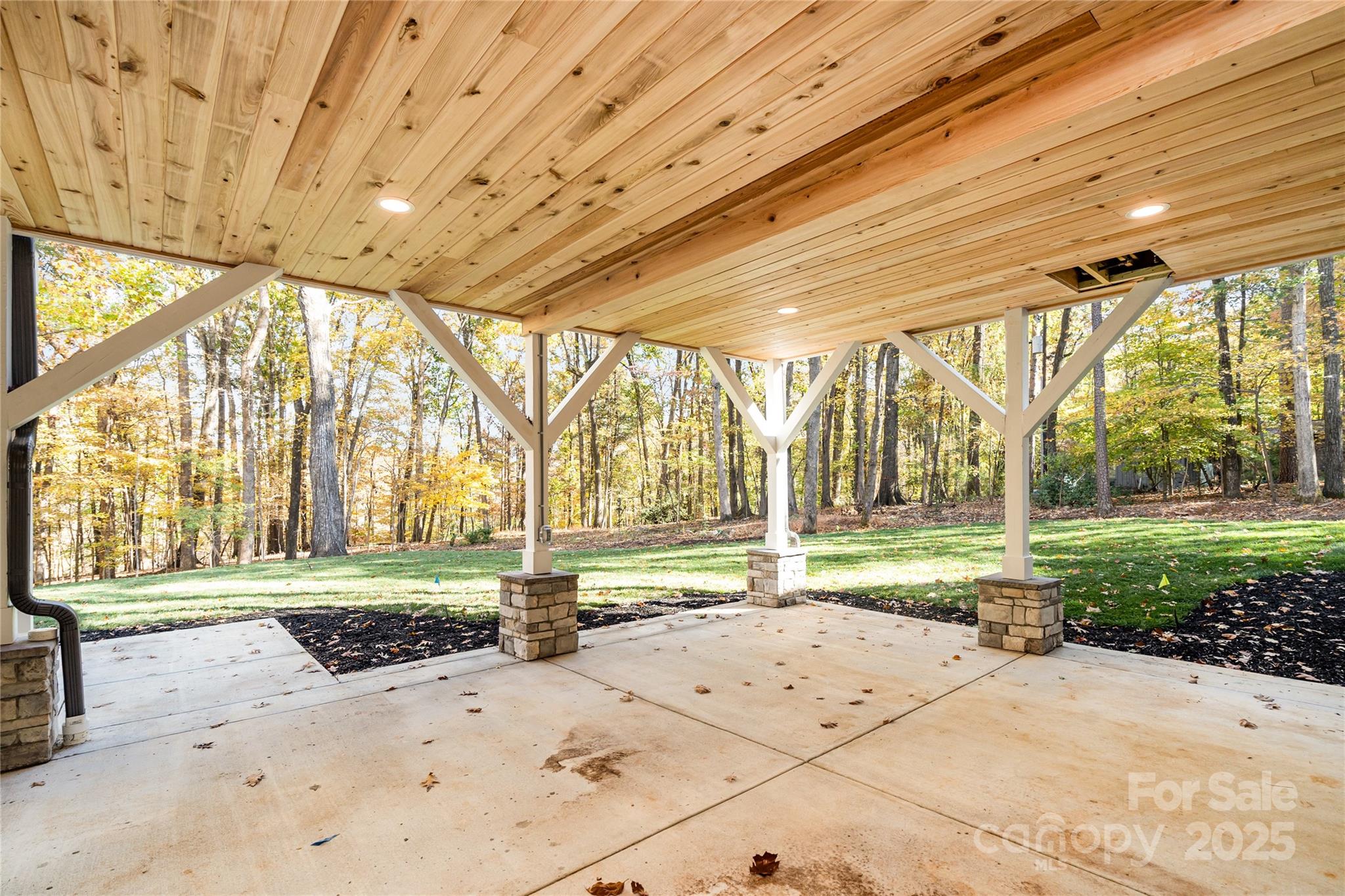 6632 Silver Fox Road Charlotte, NC 28270 - Photo 36 of 42 a view of a porch with yard