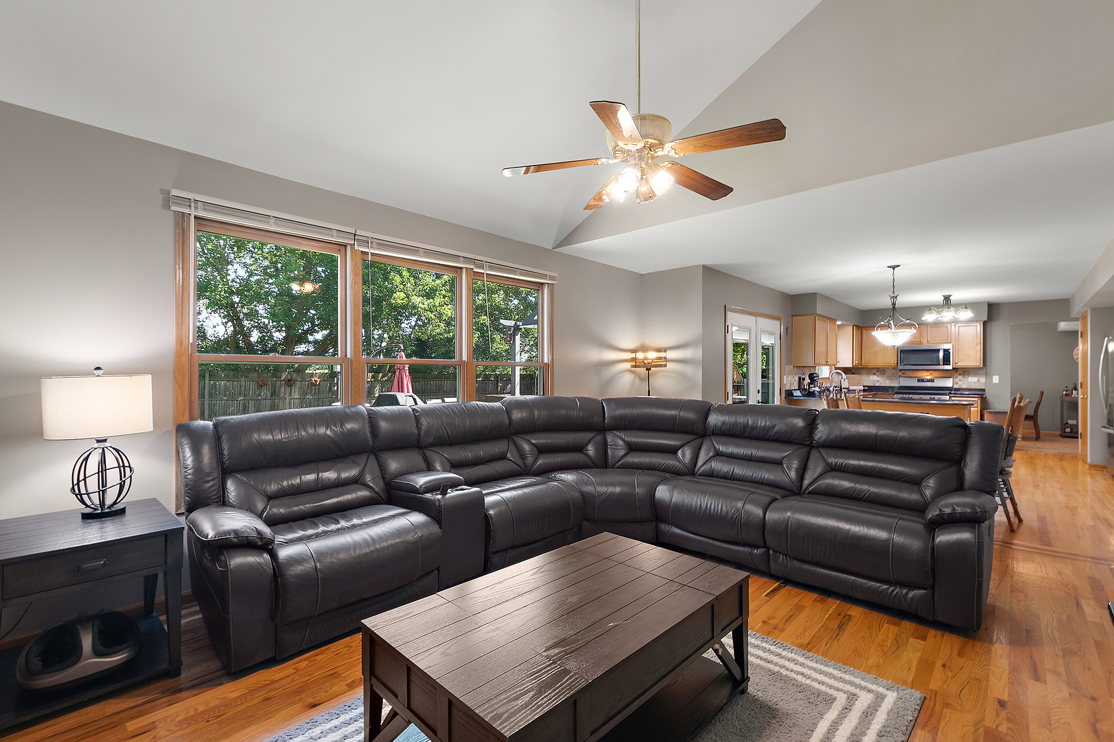 24929 Vermette Road Plainfield, IL 60585 - Photo 9 of 31 a living room with furniture and a large window
