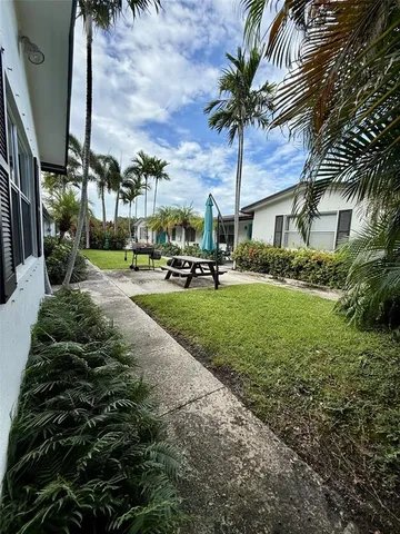 a view of car parked