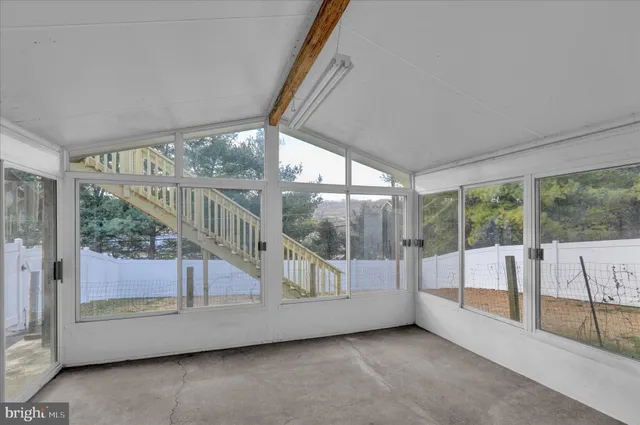 a view of an entryway with staircase