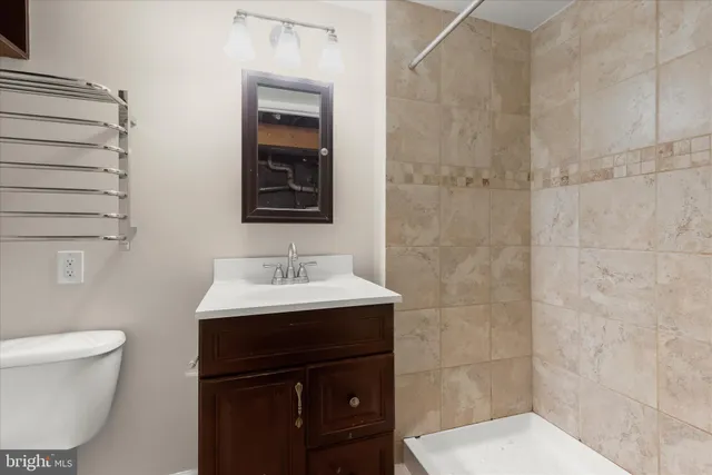 a bathroom with a sink and a toilet