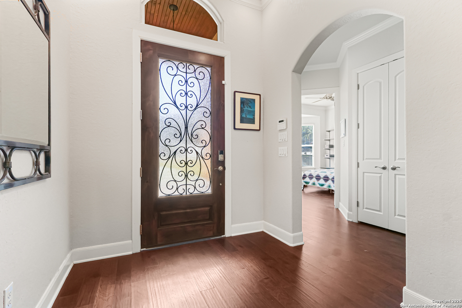 919 Sutters Rim San Antonio, TX 78258 - Photo 2 of 27 a view of an entryway with wooden floor