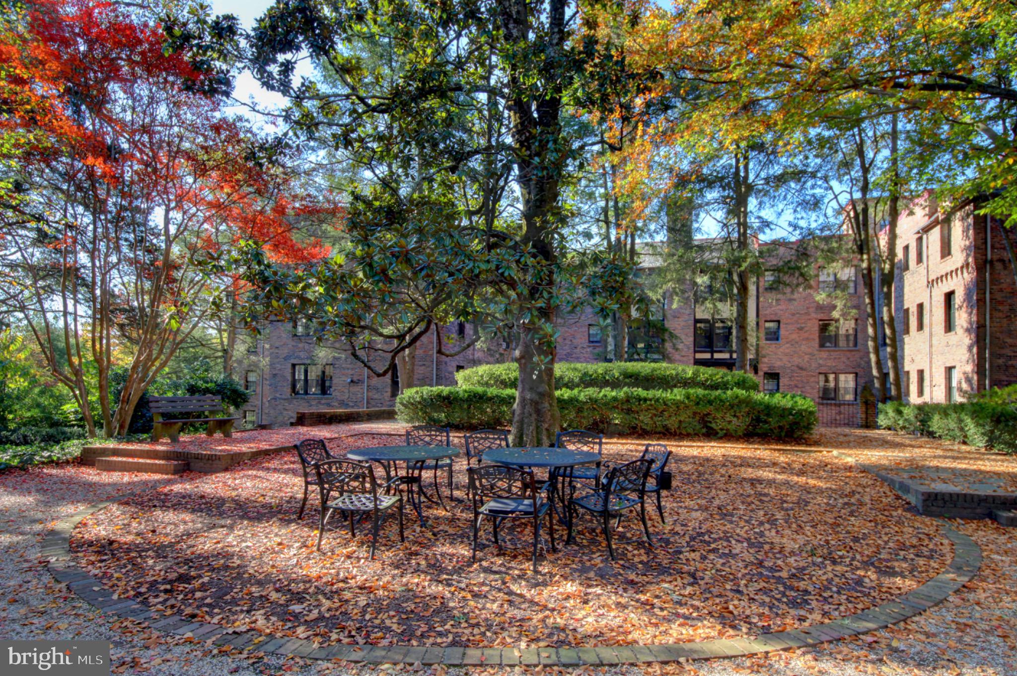 3000 Tilden Street Northwest, Unit 501I Washington, DC 20008 - Photo 38 of 48 a view of a chairs and tables in a patio