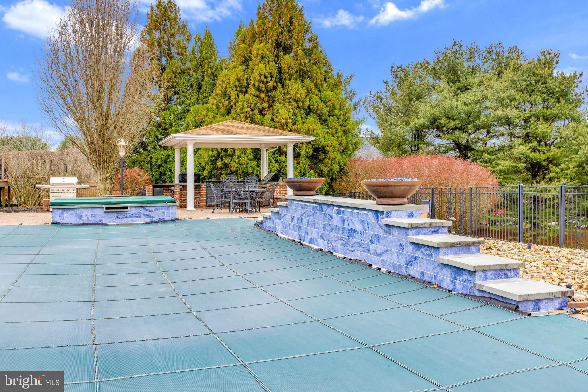 14821 Hunting Way Phoenix, MD 21131 - Photo 115 of 142 Gas Fire Pits By Pool Waterfall