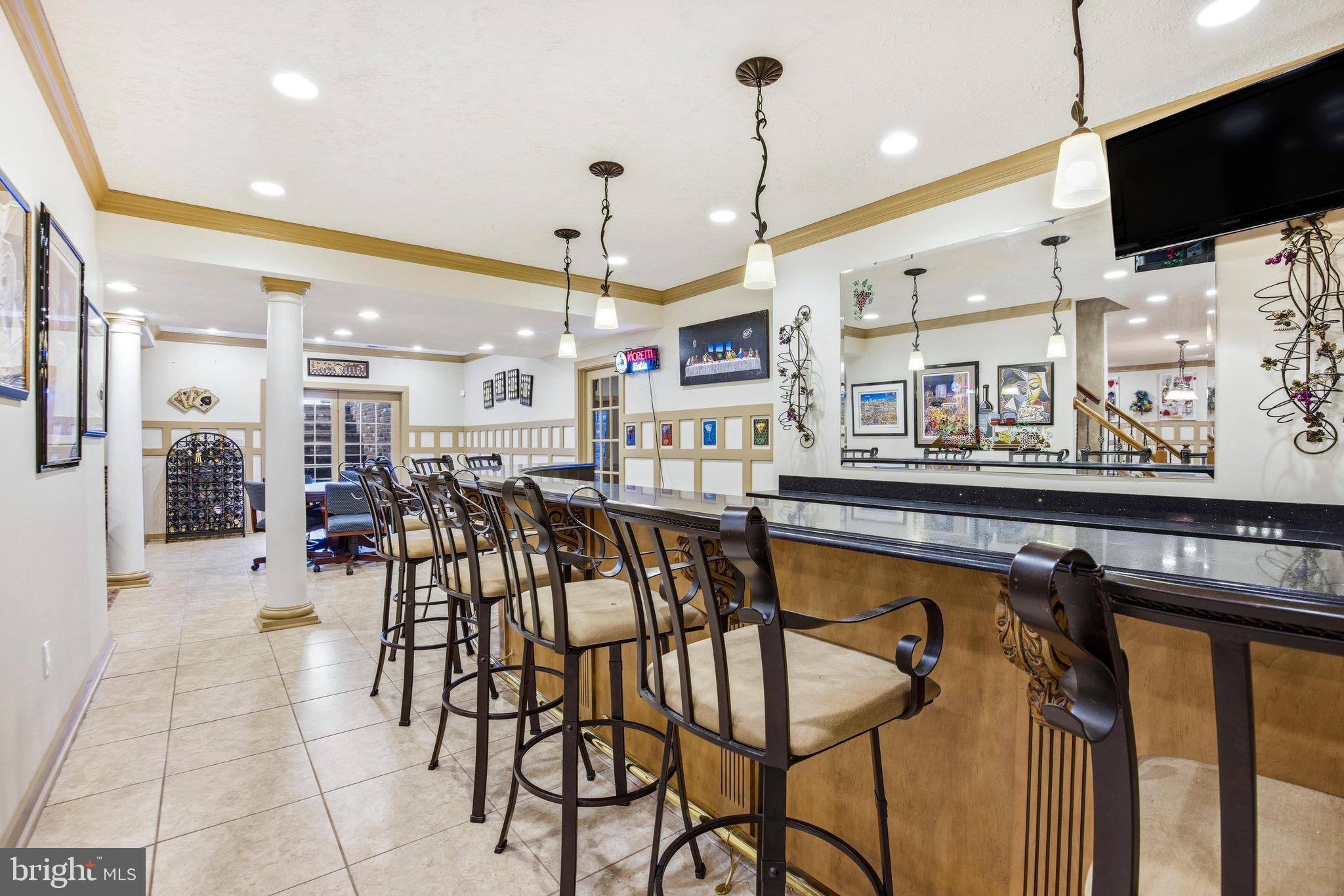 14821 Hunting Way Phoenix, MD 21131 - Photo 88 of 142 Basement Bar