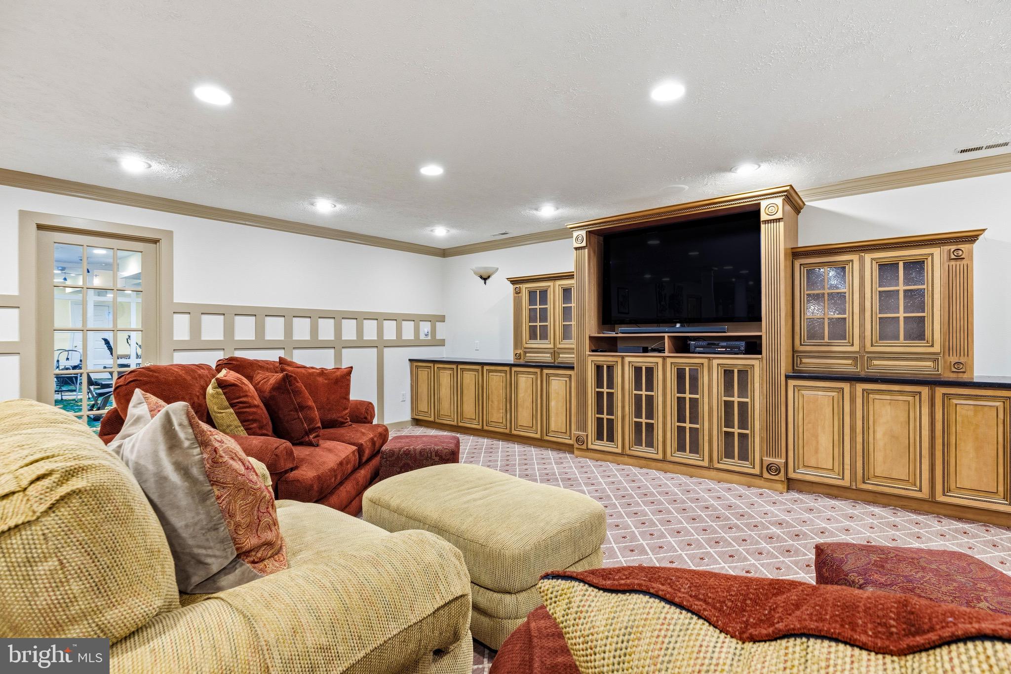 14821 Hunting Way Phoenix, MD 21131 - Photo 96 of 142 Basement Entertainment Center