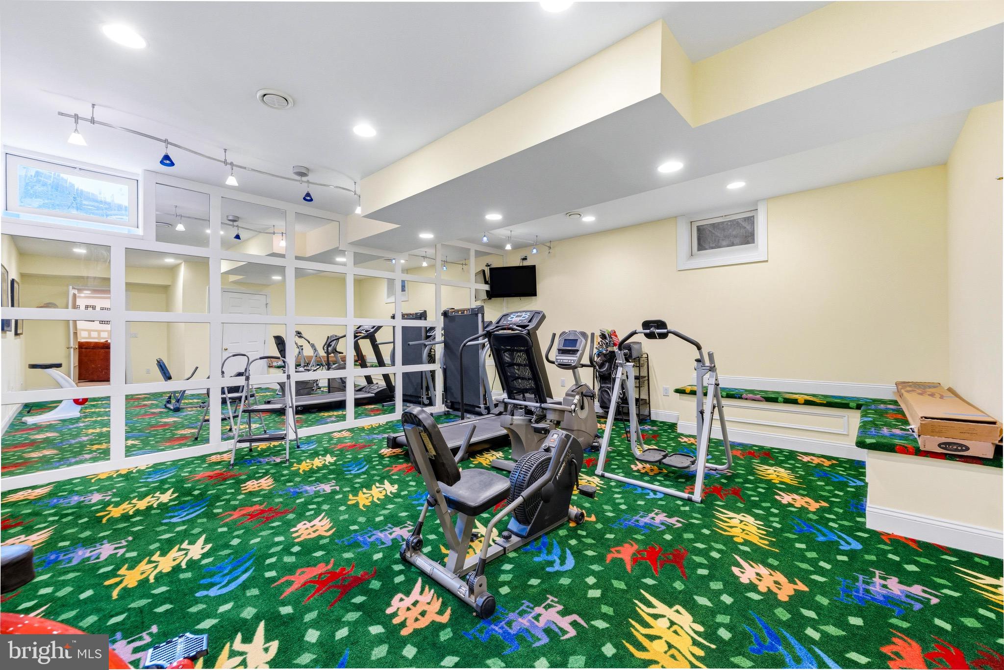 14821 Hunting Way Phoenix, MD 21131 - Photo 100 of 142 Basement Gym