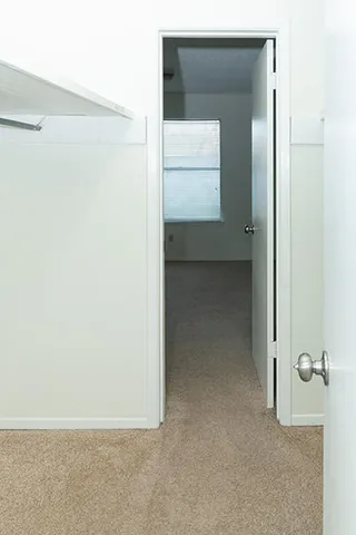 a view of closet