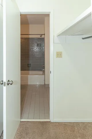 a view of a small space