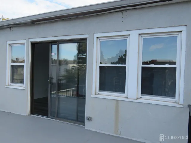 a view of front door