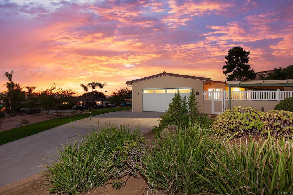 1407 Cascade Place El Cajon, CA 92021 - Photo 32 of 43 a front view of a house with garden