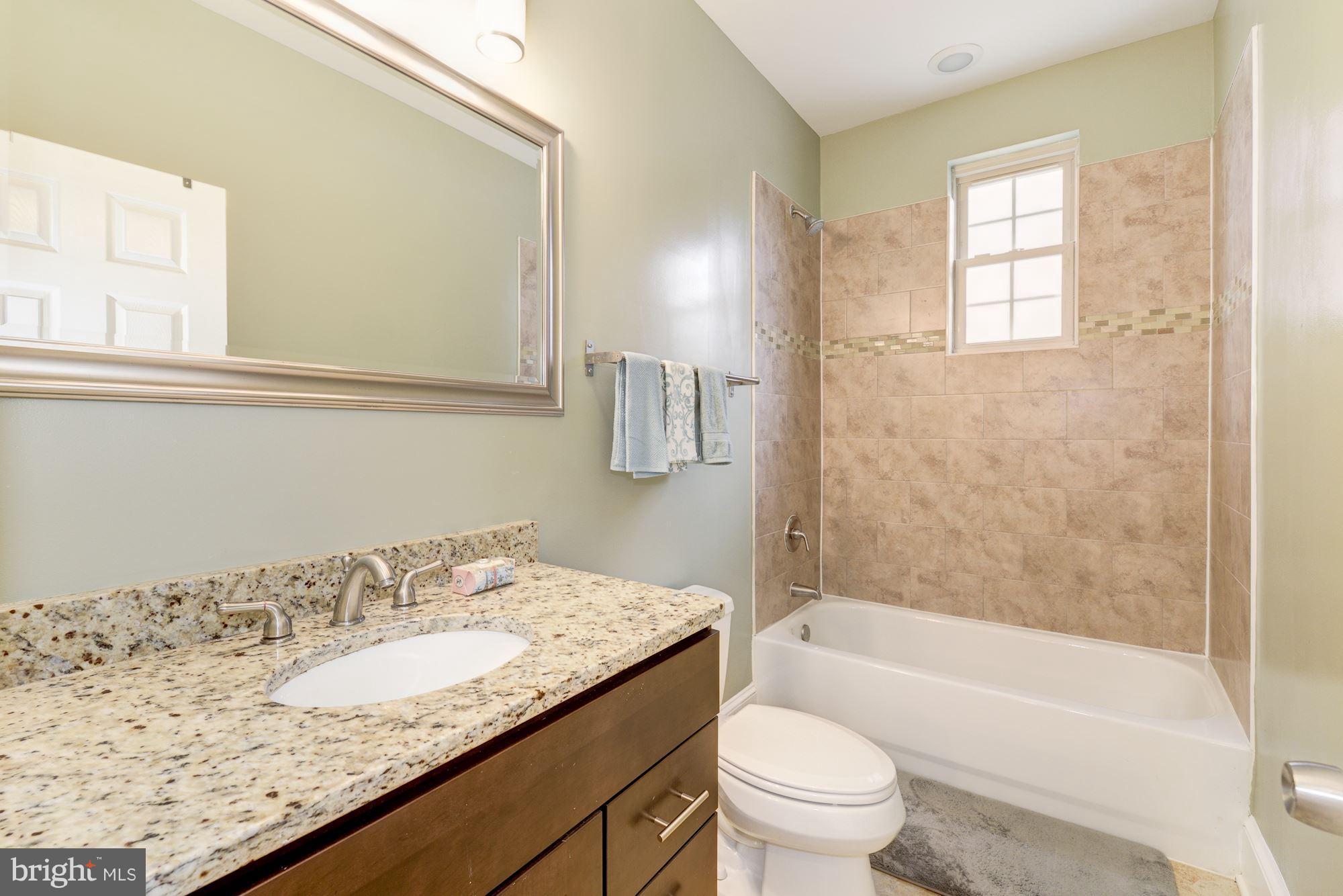 1630 Rosedale Street Northeast, Unit 1 Washington, DC 20002 - Photo 18 of 30 2nd Full Bath with granite vanity