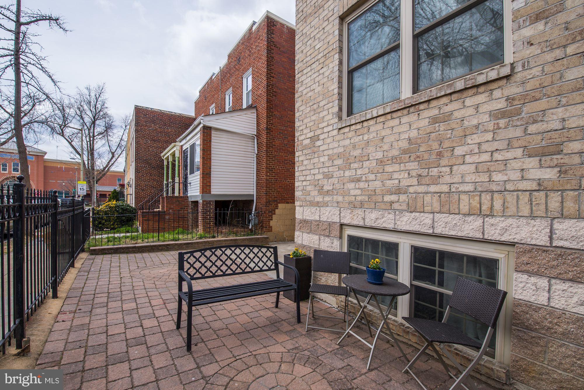 1630 Rosedale Street Northeast, Unit 1 Washington, DC 20002 - Photo 22 of 30 South facing terrace