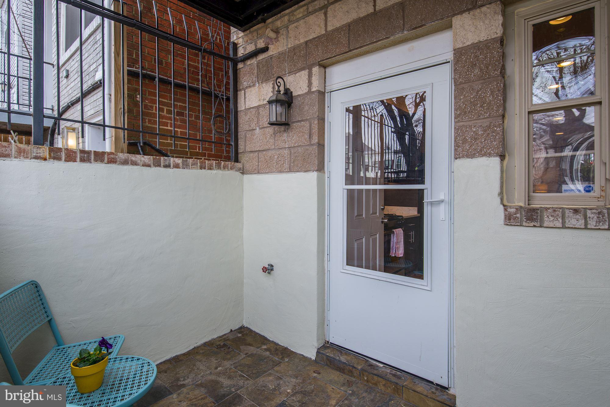 1630 Rosedale Street Northeast, Unit 1 Washington, DC 20002 - Photo 23 of 30 Private rear entrance with patio area