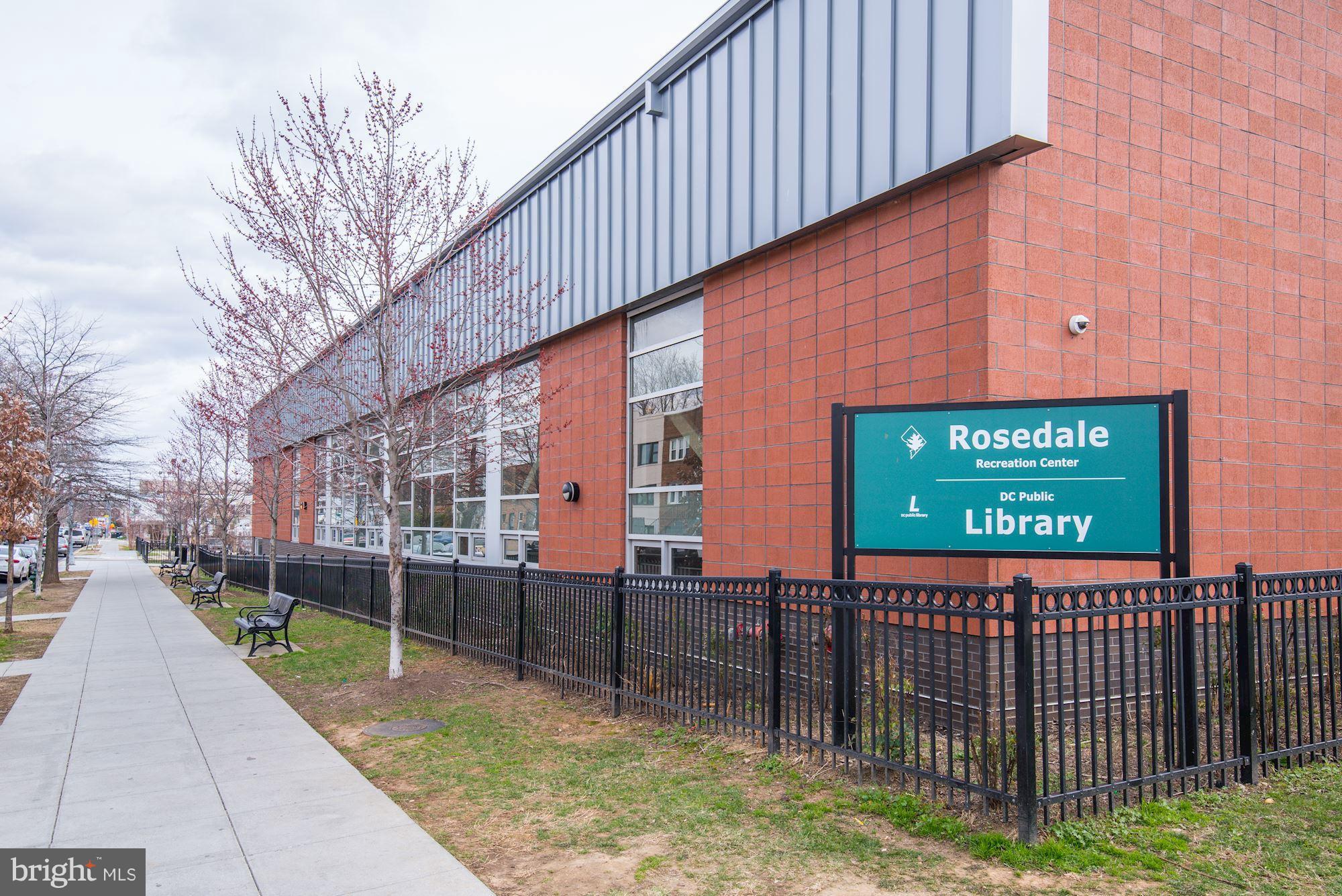 1630 Rosedale Street Northeast, Unit 1 Washington, DC 20002 - Photo 26 of 30 Rosedale Rec Center and Libarary are brand new