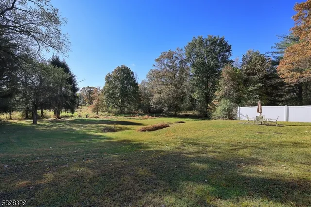 a front view of house with yard and trees