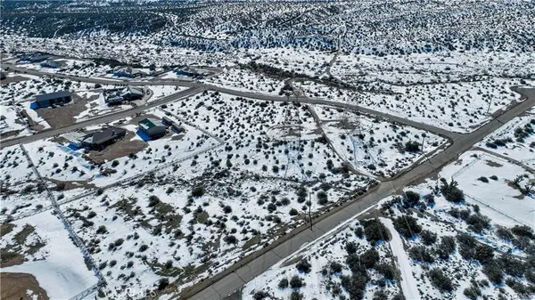 an aerial view of a city street